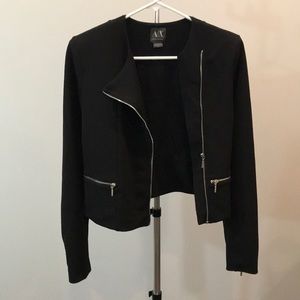 ARMANI EXCHANGE cropped jacket